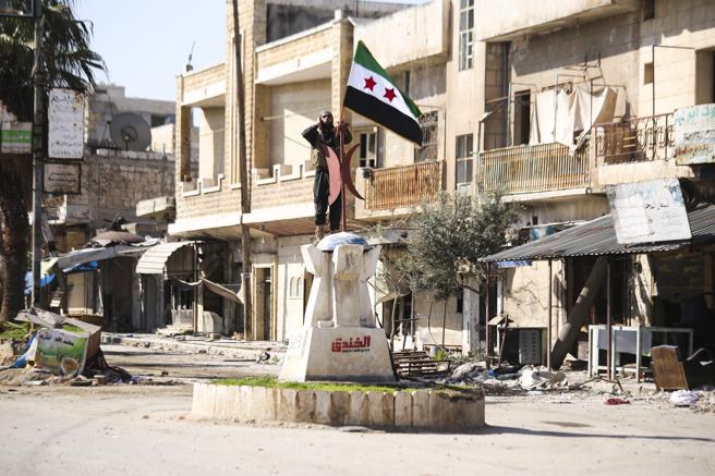 Centro de Saraqeb, Idlib, Syria