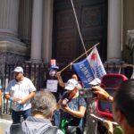Argentina. Bajo la consigna «El pueblo no debe nada» marcharon del Obelisco a Plaza de Mayo