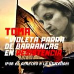 Chile. Toma Violeta Parra de Barrancas: Basta de aprovecharse de la miseria