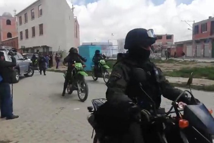 La policía respondió con represión a quienes exigían justicia en El Alto – La otra Andalucía