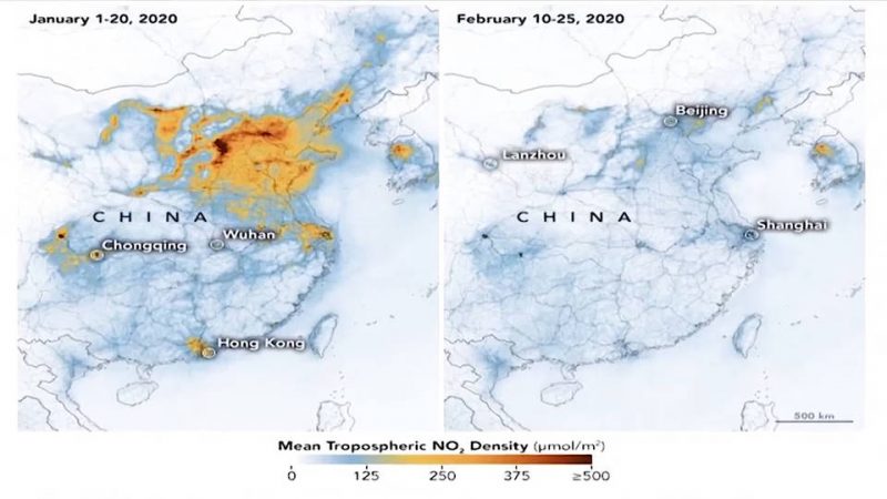 Se reduce drásticamente la contaminación en China a causa de la crisis de coronavirus – La otra Andalucía