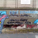 Argentina. Repudian ataques fascistas contra un colegio y un local reivindicativo /También quemaron baldozas de homenaje a luchadorexs asesinadxs