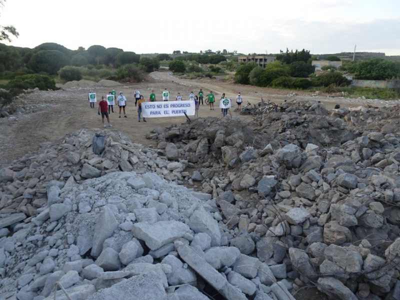 Los escombros vertidos ilegalmente en Rancho Linares proceden de la Residencia de Tiempo Libre – La otra Andalucía