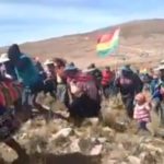 Bolivia. Pobladores del norte de Potosí bloquean ruta en demanda de elecciones y otros cinco pedidos