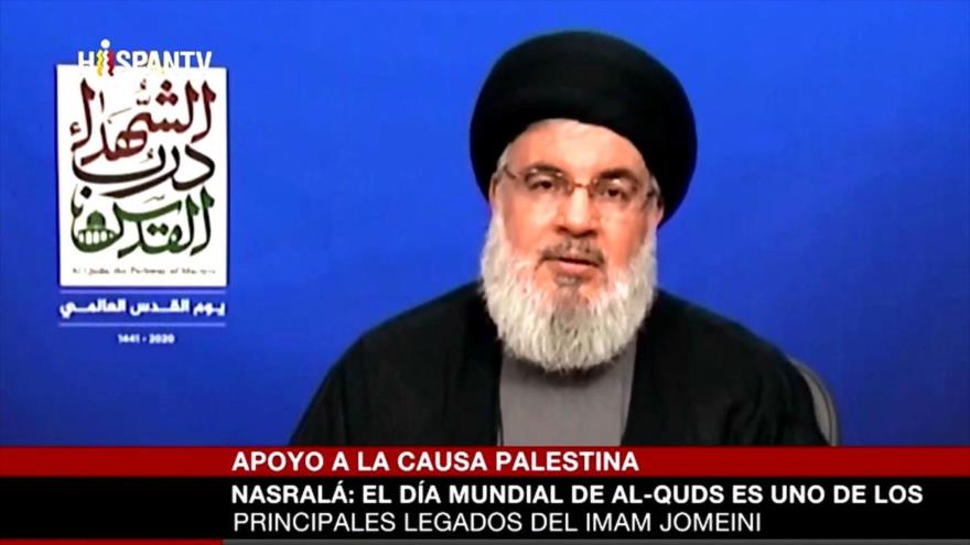 Nasralá: Estamos más cerca que nunca de la liberación de Al-Quds | HISPANTV