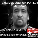 Argentina. Repudian la desaparición forzada y asesinato de Luis Espinoza