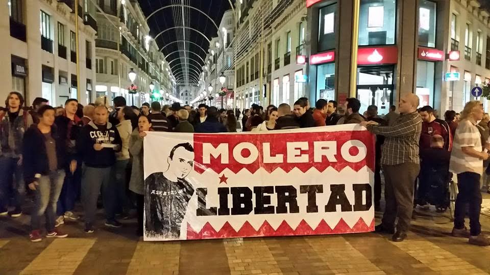 El preso político andaluz Fran Molero cumple hoy dos años en la cárcel. 50 organizaciones piden su libertad – La otra Andalucía