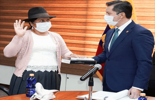 Ecuador. Chimborazo tiene a una mujer quichua como nueva viceprefecta