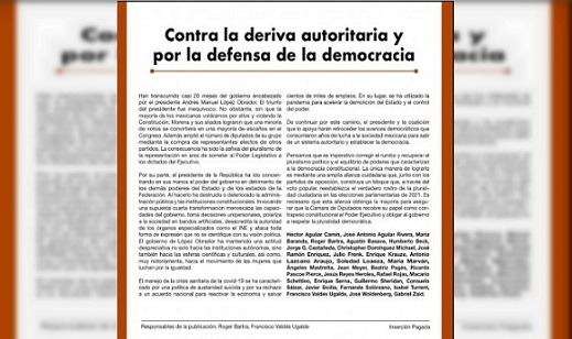 México. Los defensores de la democracia