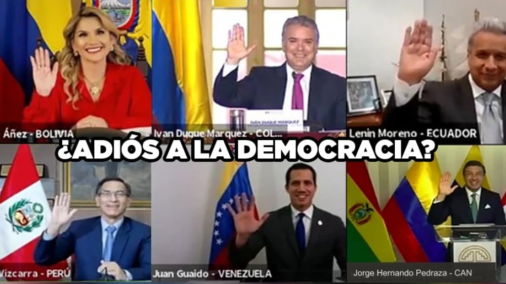Ecuador y Bolivia: adiós a las democracias