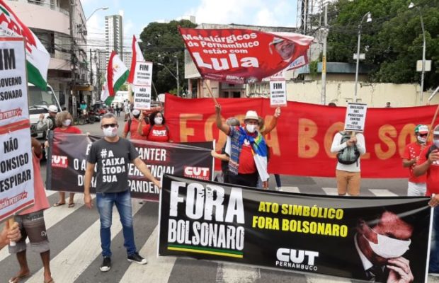 Brasil. La CUT, junto a organizaciones sociales exigen la salida de Bolsonaro