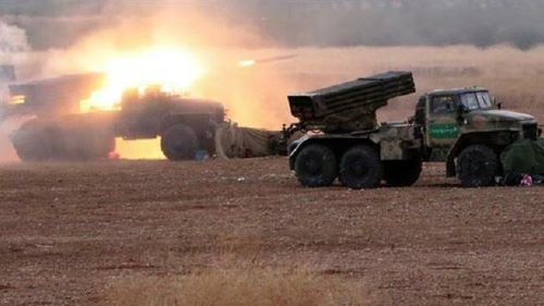 Siria. El Ejército sirio incrementa sus ataques con misiles contra posiciones de los militantes en Idleb y Hama