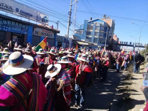 Bolivia. Desde este lunes 3 el pueblo hará sentir el paro nacional por tiempo indefinido y con bloqueos