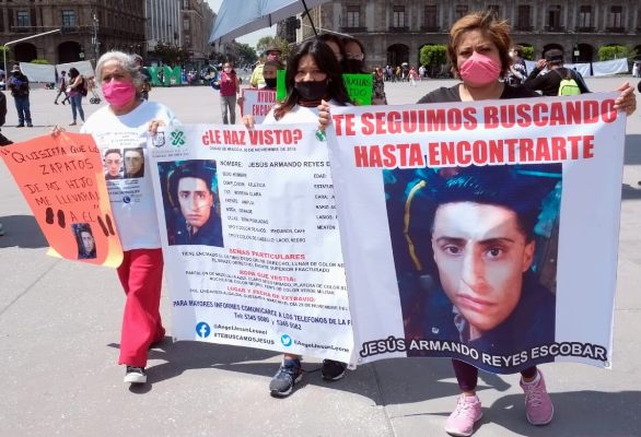 México. Caminata contra el olvido por los desaparecidos en México