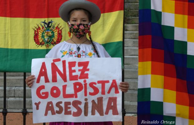Argentina. Solidaridad con el pueblo boliviano y contra la dictadura (fotos)