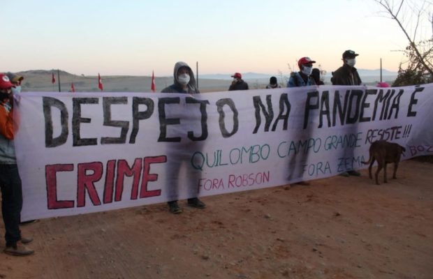 Brasil. La policía actúa brutalmente durante el desalojo en el Campamento Quilombo Campo Grande