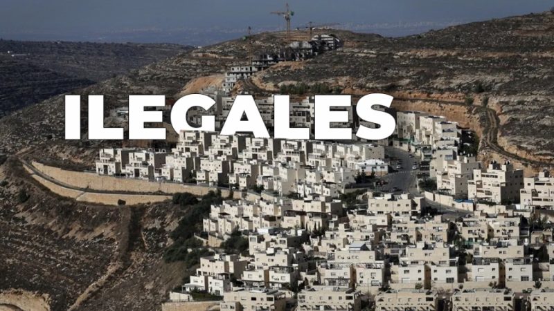 El régimen de Israel “aprueba” proyectos de mega asentamientos ilegales