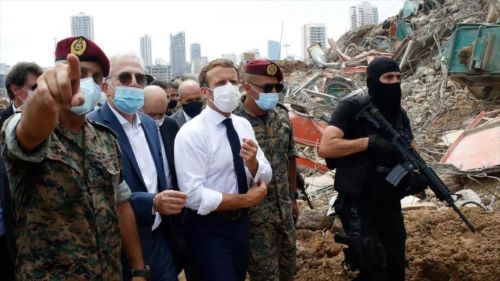 Líbano. Explosión en Beirut, escenario de Francia para colonizar