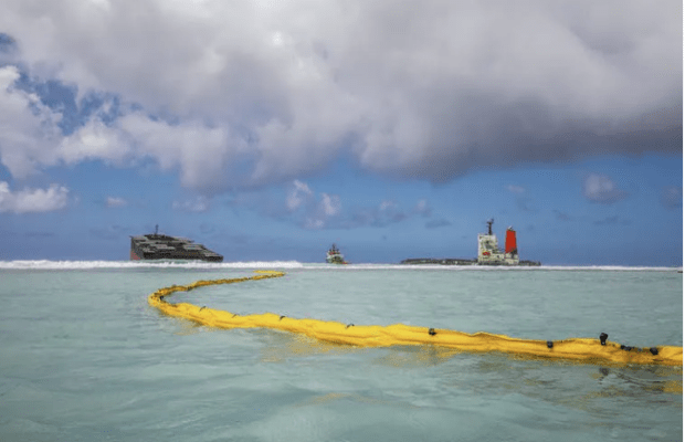 Ecología Social. El vertido de petróleo en Mauricio podría tener consecuencias fatales para los arrecifes de coral, los manglares y los pastos marinos