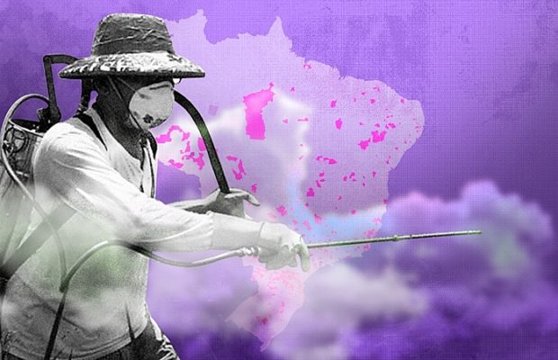Brasil. Pesticidas de paraquat y glifosato mataron a 214 brasileños en la última década