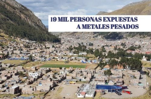 Perú. Demandan al Estado para que implemente una estrategia integral para las 19 mil personas expuestas a metales pesados