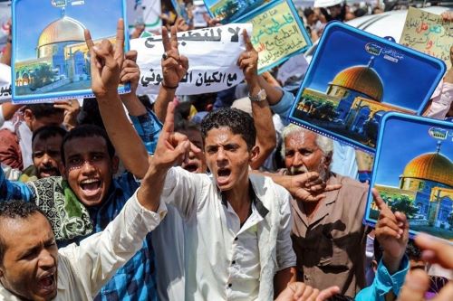 Yemen. Yemenitas en Socotra condenan la normalización con Israel