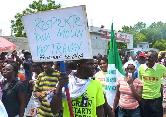 Haití. Amenazas, arrestos y persecución contra dirigentes sindicales