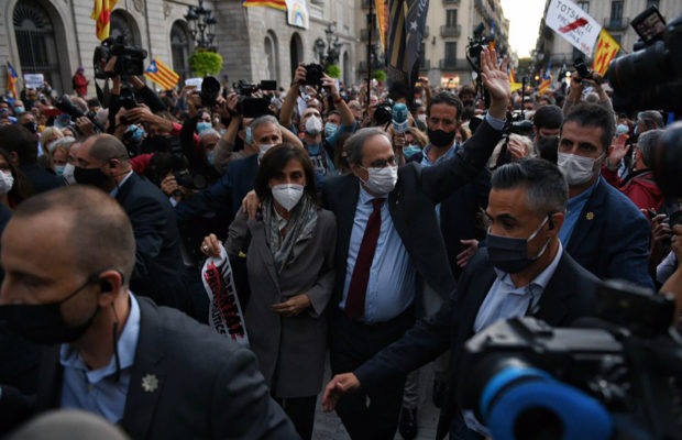 Catalunya. Después de ser inhabilitado, el ex jefe del Gobierno Quim Torra apela a “la ruptura democrática” como única vía para conseguir la independencia