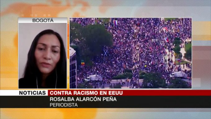 Entrevista a Rosalba Alarcón: "EEUU aplica una política racista a nivel mundial" (vídeo)