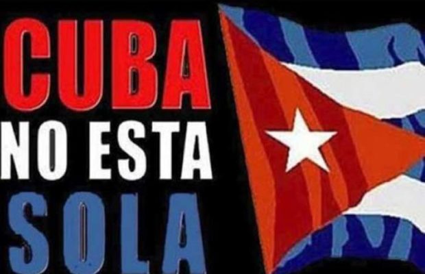 Panamá. Solidarios con Cuba repelen a contrarrevolucionarios