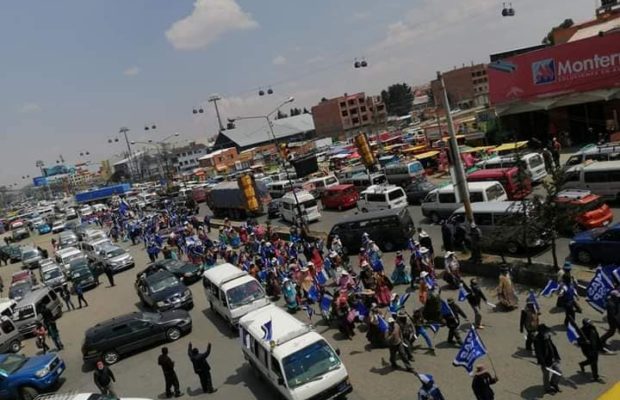 Bolivia. Cifras de intención de voto a una semana de la elección: Gran ventaja del binomio Arce-Choquehuanca /Manifestaciones multitudinarias del MAS