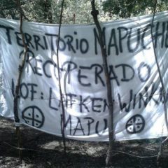 Nación Mapuche. Denuncian inminente desalojo al territorio Hueche ruca de la lof lafken