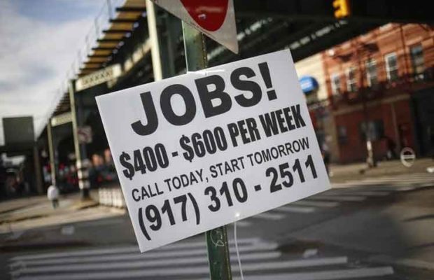Estados Unidos. Mercado laboral en tensión pese a ligero repunte