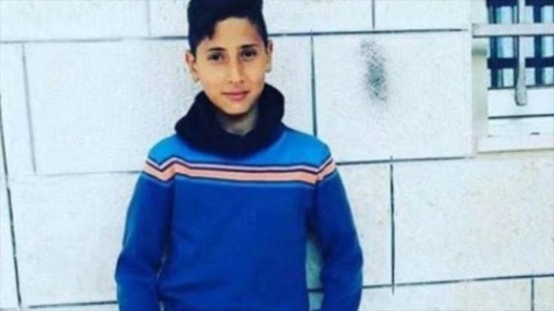 Palestina: Tribunal israelí condena a un niño palestino a 3 años de cárcel