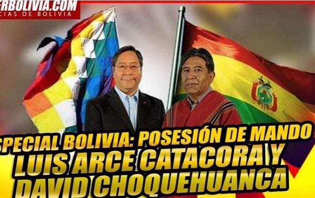Bolivia. Link de la trasmisión en vivo de la toma de posesión del gobierno plurinacional