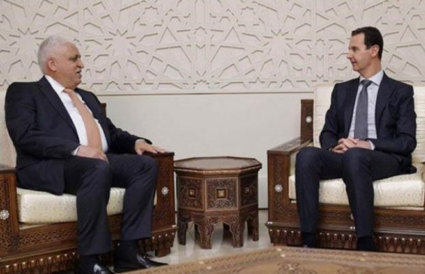 Siria. Assad se reúne con el jefe de Hashid al Shaabi de Iraq
