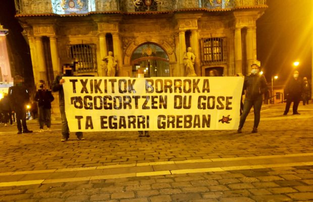 Euskal Herria. El preso vasco Iñaki Bilbao («Txikito») continúa la huelga de hambre y comunicación /En la calle concentraciones y sabotajes