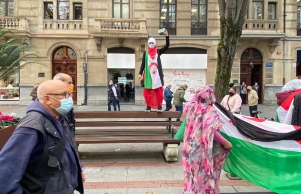 Euskal Herria. Manifestación en solidaridad con el Pueblo Saharaui en Bilbao (videos y fotos)