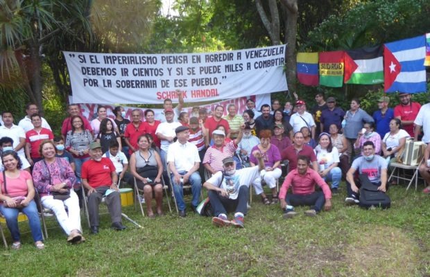 El Salvador. Se cumple un año de custodia solidaria de la embajada de Venezuela (Fotos)