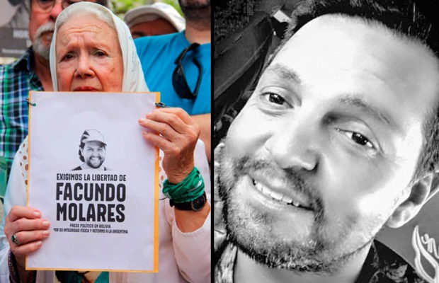 Argentina. Campaña urgente de recogida de firmas para exigir la libertad inmediata del periodista Facundo Molares // Preso político en Bolivia, se ha agravado su estado de salud