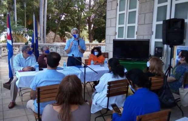 Cuba. Junto a la Unión Europea colaboran en enfrentamiento a la pandemia