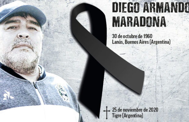 Argentina. Alba Movimientos despide a Diego Maradona