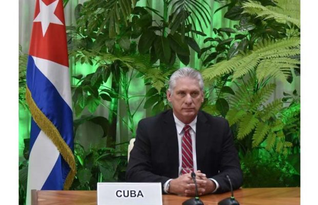 Cuba. Presidente participará en reunión virtual de ONU