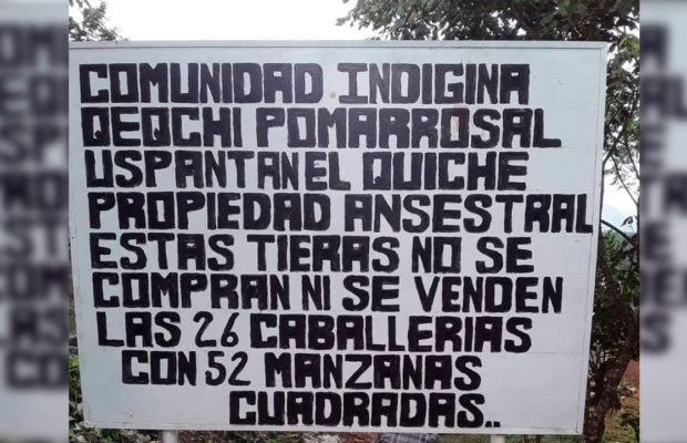 Guatemala. Grupo armado ataca a familias de la comunidad q’eqchi’ Pomarrosal