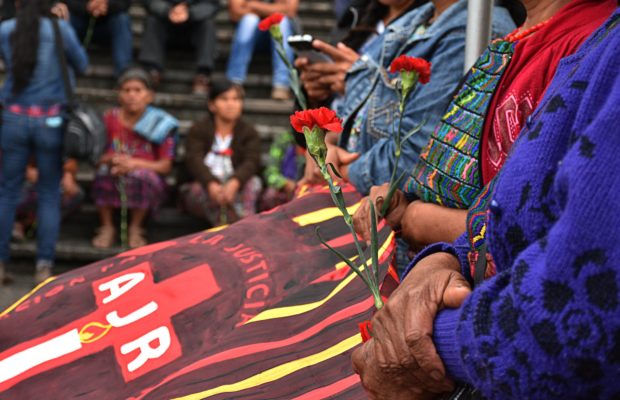 Guatemala. Lxs testigxs  apagaron sus voces, pero sus testimonios quedaran en la memoria y la historia