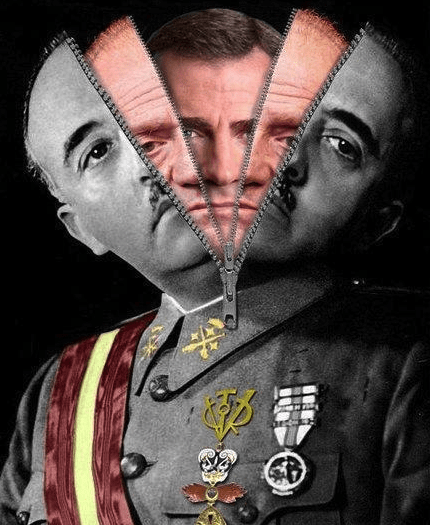 Silencio del Borbón ante el Manifiesto de los militares fascistas