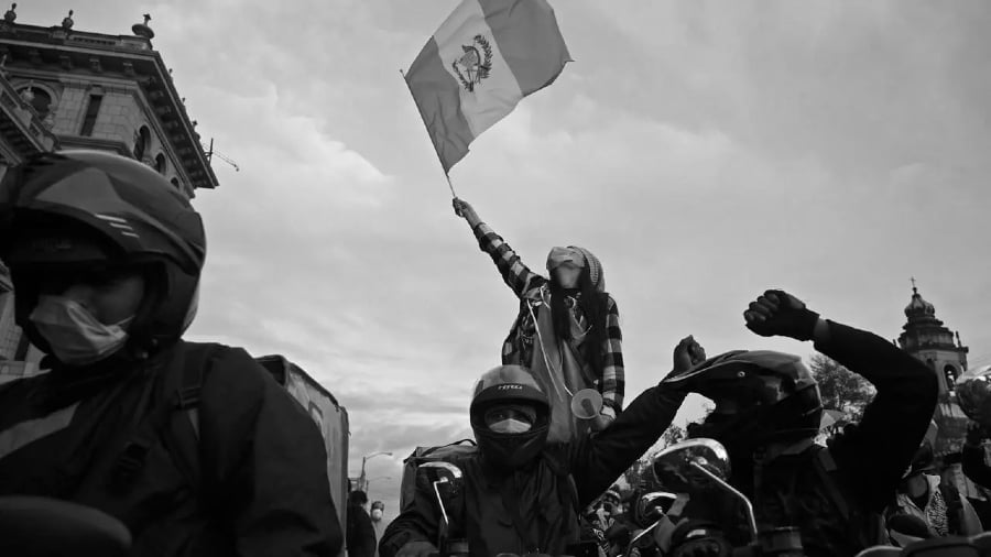 Guatemala movilizaciones contra el gobierno la-tinta