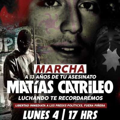 Nación Mapuche. Matias Catrileo, tu muerte no fue en vano