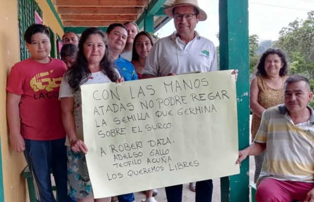 Colombia. Líderes campesinos se presentan ante la justicia y exijen el cese de la criminalización