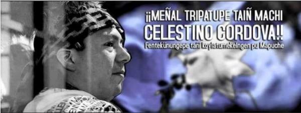 Nación Mapuche. Denuncian inminente traslado del Machi Celestino Cordova